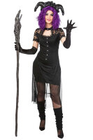 Gothic-Kleid Vokuhila